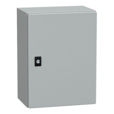 NSYCRN43200P CRN PanelSeT CRN plain door with mount.plate. H400xW300xD200 IP66 IK10 RAL7035