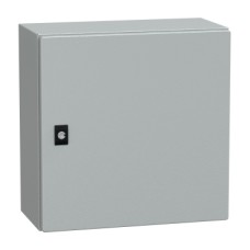 NSYCRN44200P CRN PanelSeT CRN plain door with mount.plate. H400xW400xD200 IP66 IK10 RAL7035
