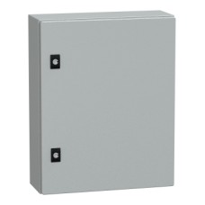 NSYCRN54150P CRN PanelSeT CRN plain door with mount.plate. H500xW400xD150 IP66 IK10 RAL7035