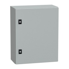 NSYCRN54200P CRN PanelSeT CRN plain door with mount.plate. H500xW400xD200 IP66 IK10 RAL7035