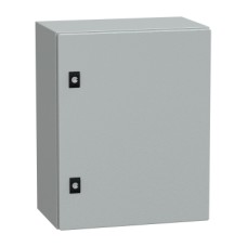 NSYCRN54250P CRN PanelSeT CRN plain door with mount.plate. H500xW400xD250 IP66 IK10 RAL7035