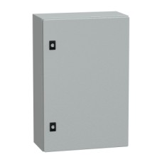 NSYCRN64200P CRN PanelSeT CRN plain door with mount.plate. H600xW400xD200 IP66 IK10 RAL7035