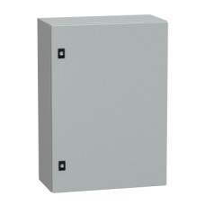 NSYCRN75250P CRN PanelSeT CRN plain door with mount.plate. H700xW500xD250 IP66 IK10 RAL7035