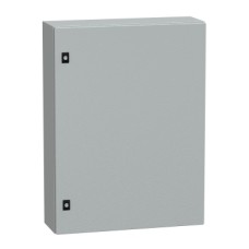 NSYCRN86200P CRN PanelSeT CRN plain door with mount.plate. H800xW600xD200 IP66 IK10 RAL7035