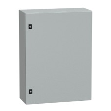 NSYCRN86250P CRN PanelSeT CRN plain door with mount.plate. H800xW600xD250 IP66 IK10 RAL7035