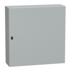 NSYS3D101030P S3D Wall mounted steel enclosure, PanelSeT S3D, plain door, with mounting plate, 1000x1000x300mm, IP66, IK10