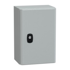 NSYS3D3215P S3D metalinis skydas 300x200x150 su montž plokšt., IP66 