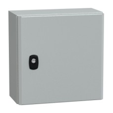 NSYS3D3315P S3D metalinis skydas 300x300x150 su montž plokšt., IP66 