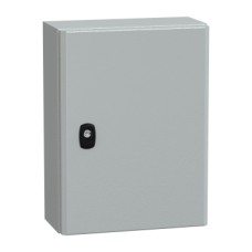 NSYS3D4315P S3D metalinis skydas 400x300x150 su montž plokšt., IP66 