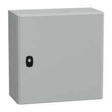 NSYS3D4420P S3D metalinis skydas 400x400x200 su montž plokšt., IP66 
