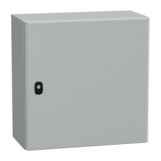 NSYS3D5525P S3D metalinis skydas 500x500x250 su montž plokšt., IP66 