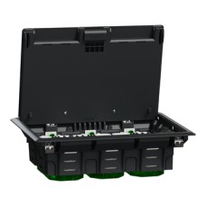 INS52122 Unica system+ , Floorbox L , Plastic , IP24 , 6mod