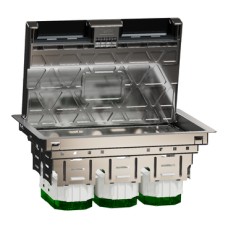 INS52123 INS52123 Unica system+ , Floorbox L , Metal , IP24 , 6mod