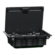 INS52124 Unica system+ , Floorbox L , Plastic , IP24 , 8mod