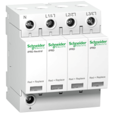 A9L08601 iPRD8r modular surge arrester - 3P + N - 350V - with remote transfert