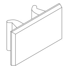 RSLZ5 marking accessory, Harmony Solid State Relays, Harmony Electromechanical Relays, Clip-in legends, for RSL/SSL sockets, plastic