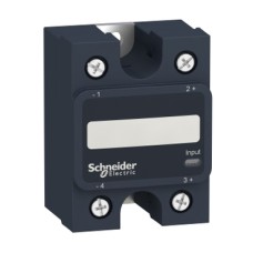 SSP1A450M7 single phase relay, Harmony Solid State Relays, 50A, panel mount, zero voltage switching, input 90 to 280V AC, output 48 to 660V AC