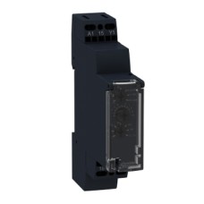 RE17RMXMU multifunction relay, Harmony Timer Relays, 8A, 1CO, 0.1s..100h, pulse delay, 24V DC or 24...240V AC