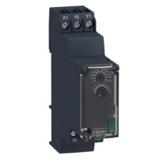 RE22R1DMR dual function relay, Harmony Timer Relays, 8A, 1CO, 0.05s...300h, symmetrical flashing, 24...240V AC/DC