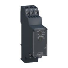 RE22R1QCMU single function relay, Harmony Timer Relays, 8A, 1 CO, 0.05s...300s, star delta, 24VDC or 24...240V AC