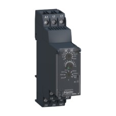 RE22R2QGMR Modular timing relay, 8 A, 0.05 s…300 h, 2 CO, star delta, 24...240V AC/DC