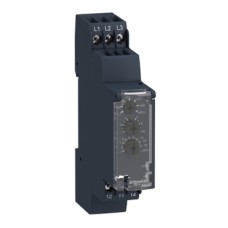 RM17TU00 3-phase control relay, Harmony Control Relays, 5A, 1CO, undervoltage detection, 208...480V AC
