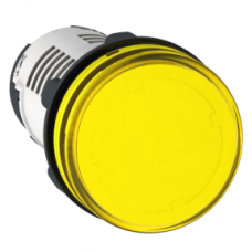 XB7EV05MP Harmony XB7, Monolithic pilot light, plastic, yellow, Ø22, integral LED, 230…240 V AC