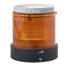 XVBC2B5 švyturėlio bokštelio sekcija oranžinė Ø70 mm LED, 24V AC/DC, IP66