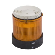 XVBC35 švyturėlio bokštelio sekcija oranžinė Ø70 mm BA15D 10Wmax, 12-230V AC/DC, IP66