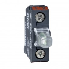 ZALVB3 Green light block for head Ø22 integral LED 24 V - screw clamp terminals