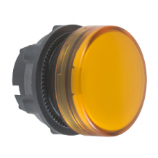 ZB5AV053 Harmony XB5, Pilot light head, metal, orange, Ø22, plain lens for integral LED