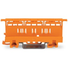 221-500 Wago Mounting carrier; 221 Series - 4 mm²; for DIN-35 rail mounting/screw mounting; orange